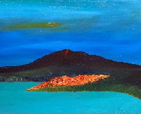 (184) Volcan / Oil on canvas