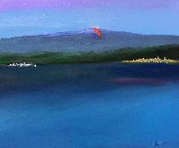 (185) Sous l’ Etna / Oil on canvas